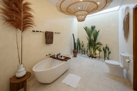A bathroom at Casa Diplomatico